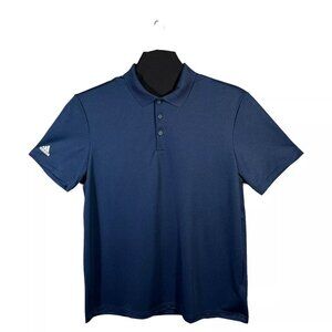 Adidas Men's Performance Golf Polo Shirt Size L Navy Blue Regular Fit